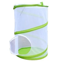 Skadedjur & Insekter-Vikbar Insektsfjärilshabitatbur Klar Mesh Bärbar Burbehållare L