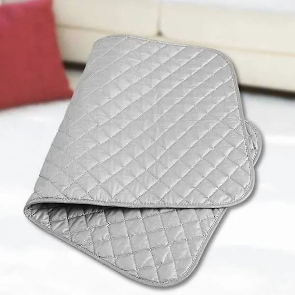 Strykjärn-Vikbar Strykbräda, Strykbrädafilt Ångstrykning Halksäker Värmebeständig Resestrykmatta Stryköverdrag för Tvättmaskin