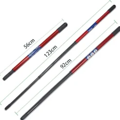 Städmoppar-Vileda adaptation/o-cedar Roterande Mopp Teleskopiskt skaft 3 Sektioner Mopp Mopp Mopplastbilar Rengöringsverktyg