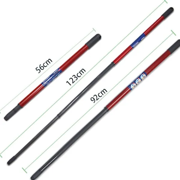 Städmoppar-Vileda adaptation/o-cedar Roterande Mopp Teleskopiskt skaft 3 Sektioner Mopp Mopp Mopplastbilar Rengöringsverktyg