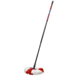 Städmoppar-Vileda adaptation/o-cedar Roterande Mopp Teleskopiskt skaft 3 Sektioner Mopp Mopp Mopplastbilar Rengöringsverktyg