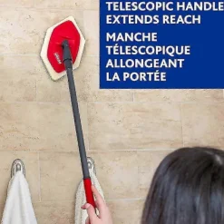 Städmoppar-Vileda Bathroom Magic Borstmopp Ersättningshuvud BAD MAGIC Svamp Skurdyna 5 Stycken