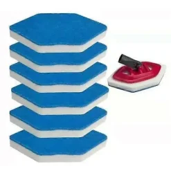 Svampar & Dukar-Vileda Magic Bath Mop Ersättningssvampar - 5-pack