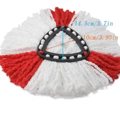 Städmoppar-Vileda Turbo 2in1 EasyWring & Clean ersättningshuvud