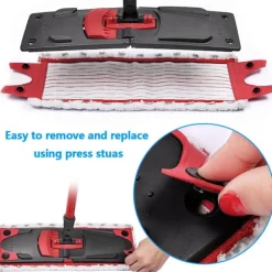 Städmoppar-Vileda Ultramax golvmopp refill 2-i-1 Vileda trasa - 2-pack