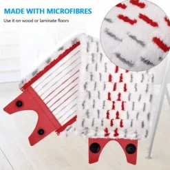 Städmoppar-Vileda Ultramax Golvtorkare Refill 2-i-1 Vileda Trasa - 2 st