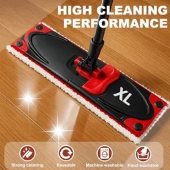 Städmoppar-Vileda Ultramax XL Mopp Refill 5-pack Mikrofiber Golvrengöringsdynor Kompatibla med Vileda{hw}