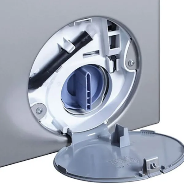 Tvättmaskiner-Vit lämplig för Siemens Bosch 1095 1065 WD7205 trumma tvättmaskin avloppspump avloppsplugg lock blockerad