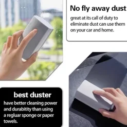 Svampar & Dukar-Våt rengöringssvamp Återanvändbar rengörings- och dammsvamp