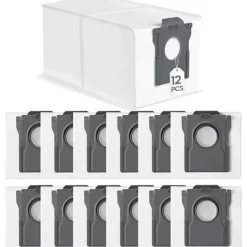 VUSZR Dammsugare & Tillbehör-12 PCS Dammsugarpåse för Dreame L10s Ultra Gen 2 / L10s Pro Ultra Heat / X30 L40 Ultra / X BORSTE OCH TILLBEHÖR TILL DAMMSUGARE