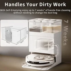 VUSZR Dammsugare & Tillbehör-14 Påse för ECOVACS T80 Omni, Tillbehör för Dammsugare ECOVACS DEEBOT T50 Pro Omni, X8 14 BORSTE OCH TILLBEHÖR FÖR DAMMSUGARE