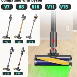 VUSZR Dammsugare & Tillbehör-Borste för Dyson V10 V11 V15 V7 V8 Borsthuvud Rulle för Dyson Dammsugaraccessoarer Reservdelar B HANDDAMMSUGARE
