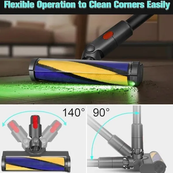 VUSZR Dammsugare & Tillbehör-Borste för Dyson V10 V11 V15 V7 V8 Borsthuvud Rulle för Dyson Dammsugaraccessoarer Reservdelar B HANDDAMMSUGARE