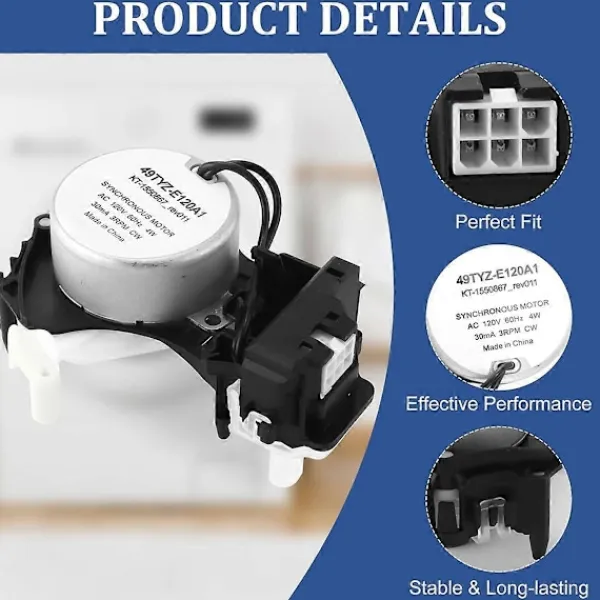 Tvättmaskiner-Växelaktuator för tvättmaskin, Whirlpool Amana Kenmore Maytag