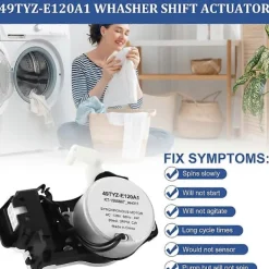 Tvättmaskiner-Växelaktuator för tvättmaskin, Whirlpool Amana Kenmore Maytag