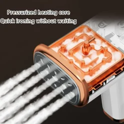 unbranded Strykjärn-1000W Elektrisk Strykjärn Tyg Klädångare ABS Textur för Enkel Packning