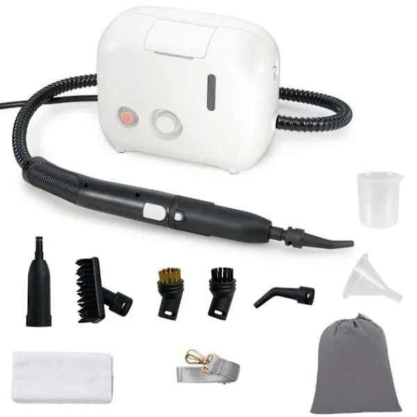 Northix Ångtvättar-1500W handhållen ångtvätt, 3 bars tryck, 1L tank