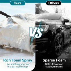 Yofidra Högtryckstvättar-2500W Högtryckstvätt, 250 Bar Biltvättmaskin, Två Vatteninloppslägen