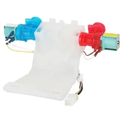 Tvättmaskiner-W10144820 Vatteninloppsventil för tvättmaskin Kompatibel med W10311458 W10140911 AC120V Ersättningsdelar för tvättmaskin