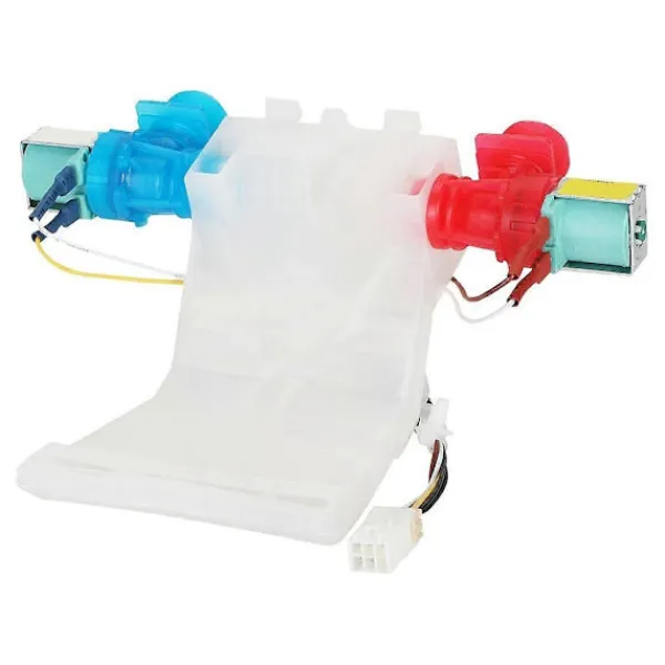 Tvättmaskiner-W10144820 Vatteninloppsventil för tvättmaskin Kompatibel med W10311458 W10140911 AC120V Ersättningsdelar för tvättmaskin