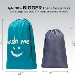 Tvättillbehör-Wash Me Reseletvättsäck, Maskintvättbar Tvättsäck