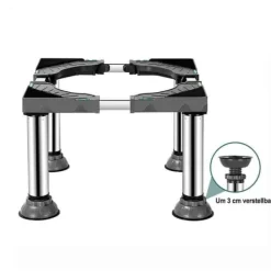 Tvättillbehör-Washing Machine Base/Washing Machine Stand with Anti Vibration Feet – Washing Machine Stand, Strong Load Capacity, Non-Slip and Practical