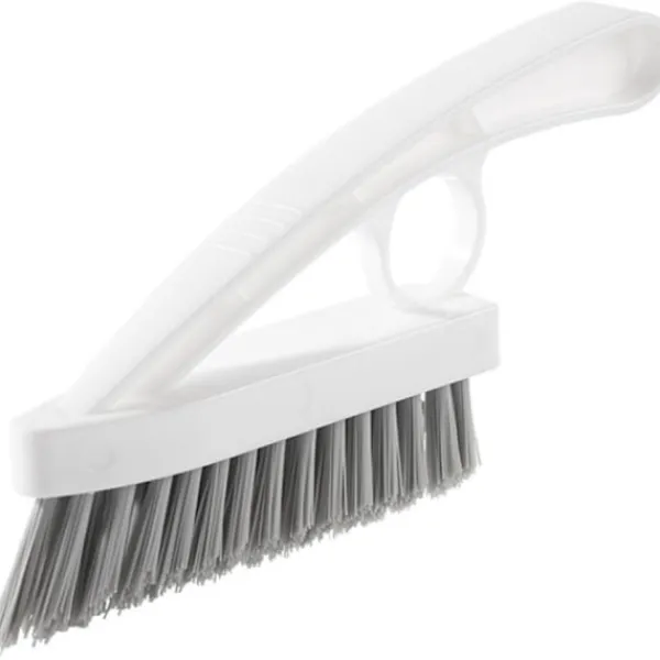 wxsp Fönsterrengöring-1 st Fönster Rake Rengöringsborste - Vit och Grå Diskbänksrengöringsborste - Speciell Design för Fönsterrakor och