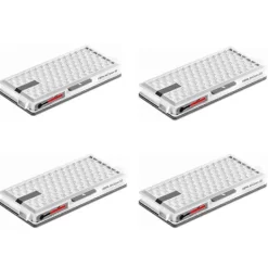 DAO Dammsugare & Tillbehör-4x Ersättningsdelar Hepa-filter för -ha 50 Hepa Airclean-filter för S4/s5/s6/s8 C2-c3 Dammsugare