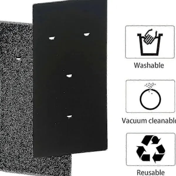 Torktumlare-4X Filter för Värmepumpstorktumlare Bauknecht Privileg Whirlpool Ersättning