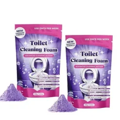 Rengöringsmedel-1-5x Fizzclean Toalettskumrengörare, Insta-Action Fizzclean Skumrengörare 2pcs