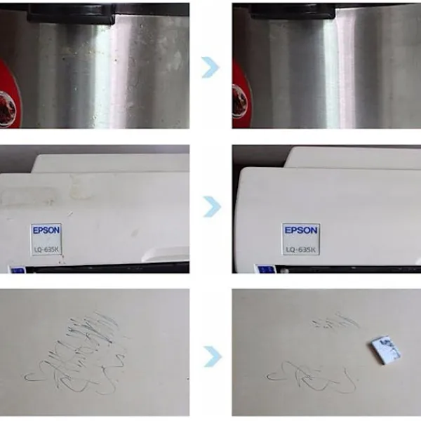 Northix Svampar & Dukar-4x Magisk Nanosvamp - Rengöringssvamp - Non-Chemical