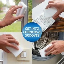 Svampar & Dukar-100x Magiska Radergummin Kraftiga, Kemikaliefria Magiska Svampar För Rengöring Magisk Radergummi Svamp för Märken & Fläckborttagning