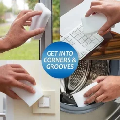 Svampar & Dukar-100x Magiska suddgummin Extra Starka, Kemikaliefria Magiska Svampar För Rengöring Magiskt Suddgummi Svamp för Märken & Fläckborttagning