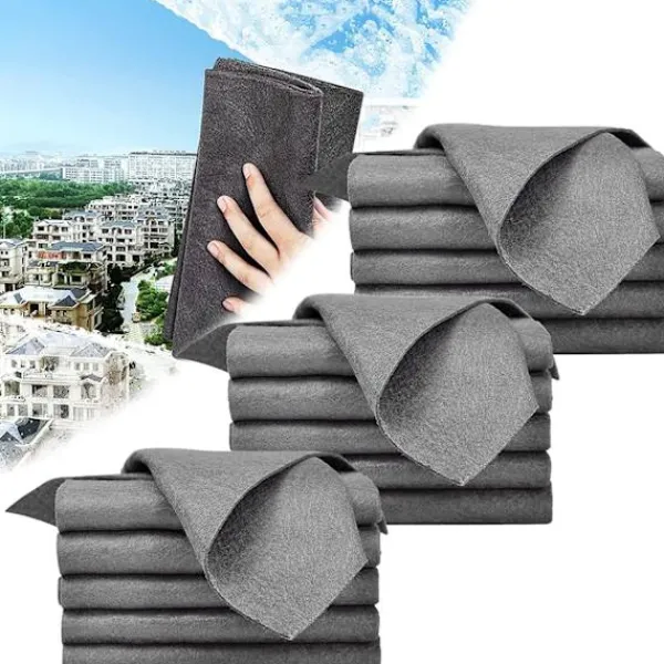 Svampar & Dukar-15X Mikrofiberdukar rengöringsdukar, magiskt vatten