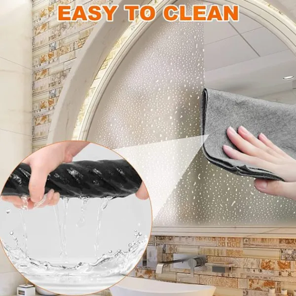 Svampar & Dukar-15X Mikrofiberdukar rengöringsdukar, magiskt vatten