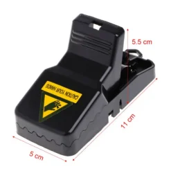 Skadedjur & Insekter-6X Musfälla Snäppfälla Återanvändningsbar fälla för mus, råtta - M_yux