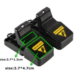 Skadedjur & Insekter-6X Musfälla Snäppfälla Återanvändningsbar fälla för mus, råtta - M_yux