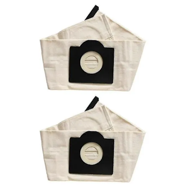 Dammsugare & Tillbehör-2x Tvättbara Filterpåsar För Wd3 Premiu Dammsugarpåse Dammsugardel