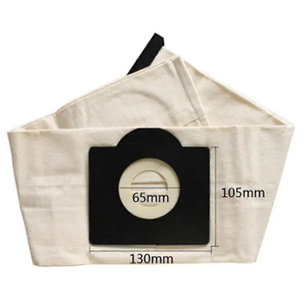 Dammsugare & Tillbehör-2x Tvättbara Filterpåsar För Wd3 Premiu Dammsugarpåse Dammsugardel