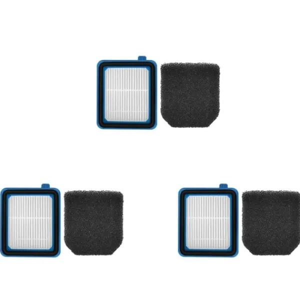 Galaxy Dammsugare & Tillbehör-3x utbytes Hepa-filter för Q6 Q7 Q8 Wq61/wq71/wq81 Dammsugare reservdelar (LG)