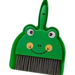 Rengöringsmedel-18x23cm Mini Sop och Kvast Set Sopskyffel och Handkvast Rengöringsset Rengöringsborste och Sopskyffel för, Grön