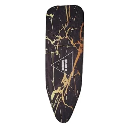 Tvättillbehör-140x49CM Tyg Marmorering Strykbrädeskydd Skyddande Pressjärn Fällbart för Strykning Tygskydd