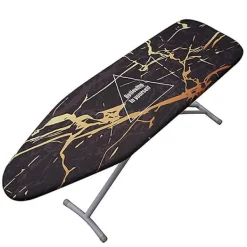Tvättillbehör-140x49CM Tyg Marmorering Strykbrädeskydd Skyddande Pressjärn Fällbart för Strykning Tygskydd