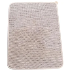 Svampar & Dukar-yyhh Diskunderlägg Mikrofiber Diskhandduksmatta, Superabsorberande, Mikrofiber Diskhandduksmatta Beige