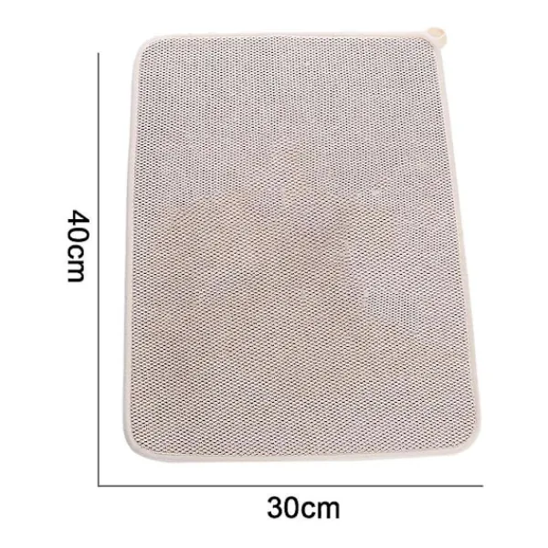 Svampar & Dukar-yyhh Diskunderlägg Mikrofiber Diskhandduksmatta, Superabsorberande, Mikrofiber Diskhandduksmatta Beige